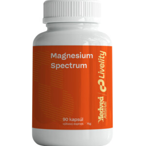 3x Magnesium Spectrum 90 kapsúl (270 kapsúl spolu)