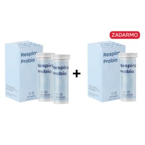 2+1 ZADARMO Respiro PROBIO 20 tabliet (60 tabliet spolu)