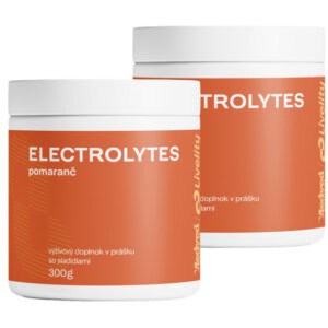 2x ELECTROLYTES 300g orange (spolu 600g)